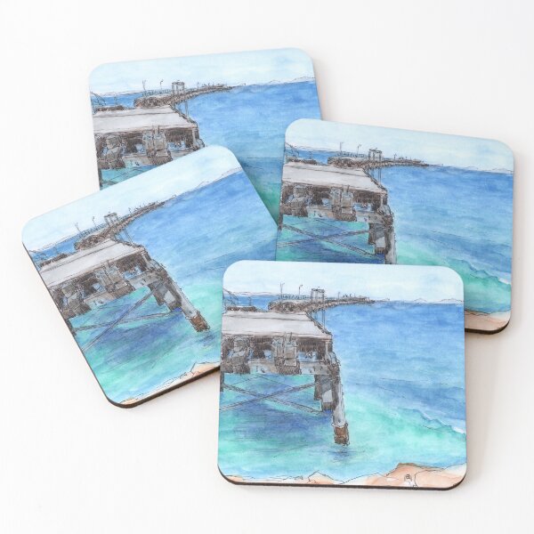 Item preview, Historic Tanker Jetty - Esperance, WA, Australia designed and sold by Anne Huth.