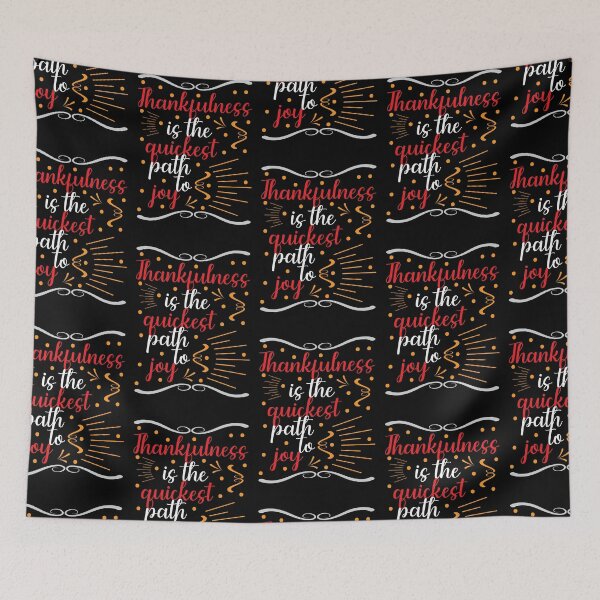 Item preview, Thankfulness is the quickest path to joy designed and sold by Best-Designers.