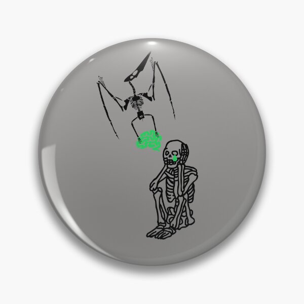 Item preview, Concussion warrior,  concussed, TBI, traumatic brain injury awareness, skeleton, tearradactile, PCS, brain injury designed and sold by smichaeliv.