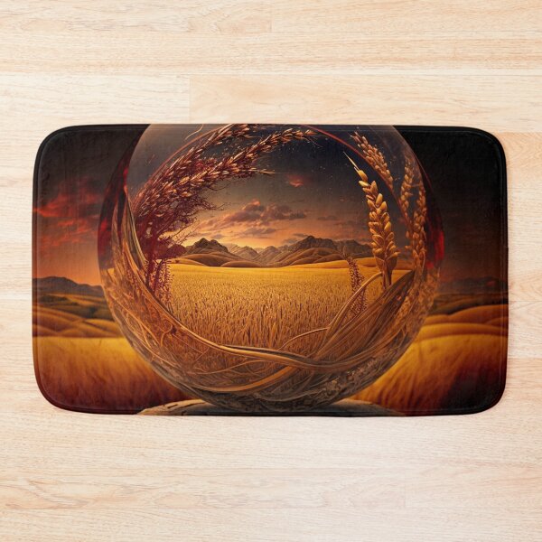 Item preview, Fantasy Landscape Art, Glowing Orange designed and sold by Fantasy Masterpiece.