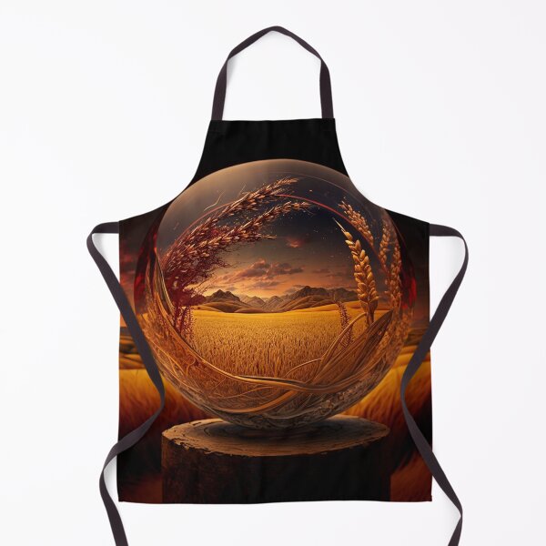 Item preview, Fantasy Landscape Art, Glowing Orange designed and sold by Fantasy Masterpiece.