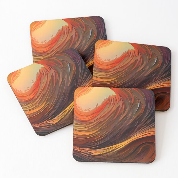 Item preview, Earth Tones Surreal Sunrise designed and sold by FutureImaging.