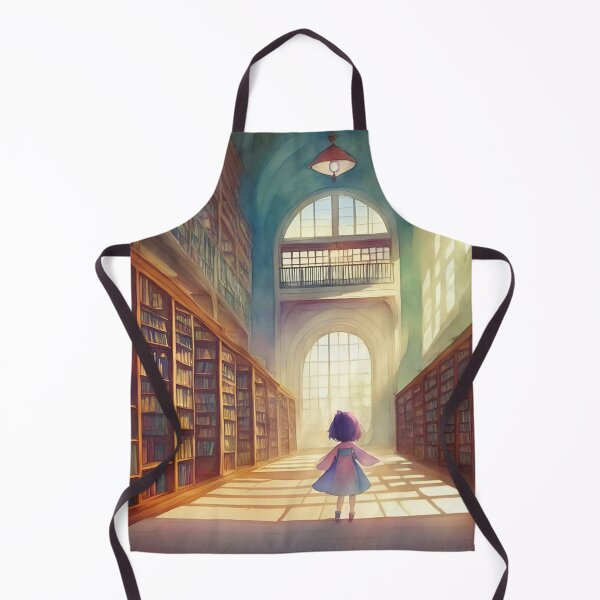 Item preview, pastel girl in the library designed and sold by Girly-Universe.