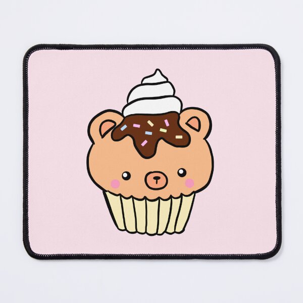 Item preview, Cute cupcake bear illustration designed and sold by Yarafantasyart.