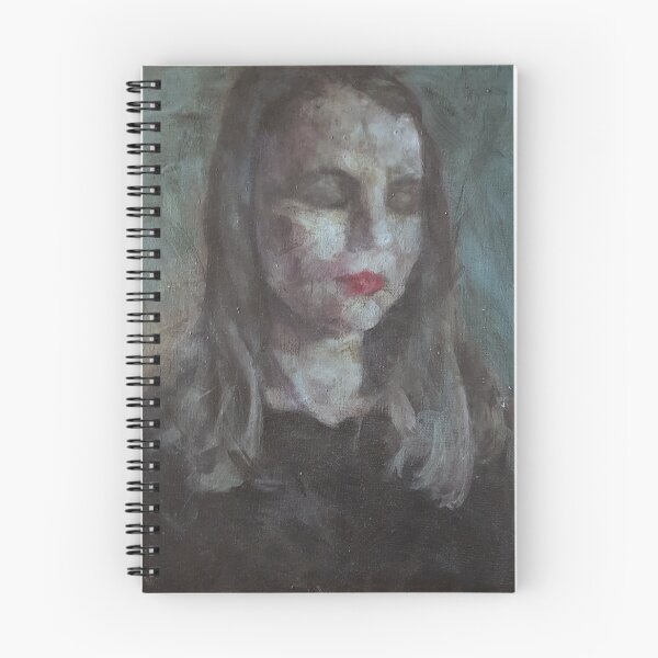Item preview, Red Lipped Gothic Woman designed and sold by CanterburyArt.