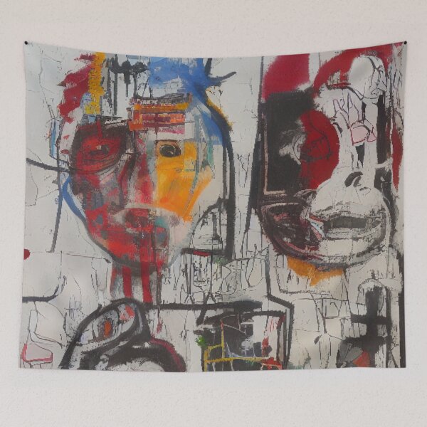 Item preview, Pop Art Meets Street: Iconic 60s Culture in Graffiti Expressionism designed and sold by ArtazaBazaar.