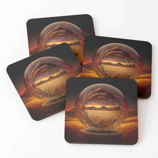Item preview, Fantasy Landscape Art, Red Sky designed and sold by Fantasy Masterpiece.