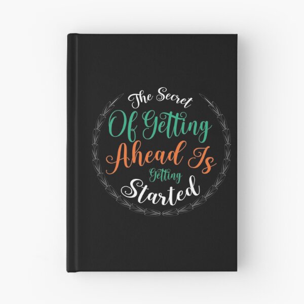 Item preview, The secret of getting ahead is getting started designed and sold by Best-Designers.
