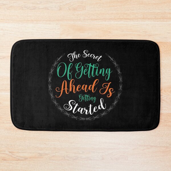Item preview, The secret of getting ahead is getting started designed and sold by Best-Designers.