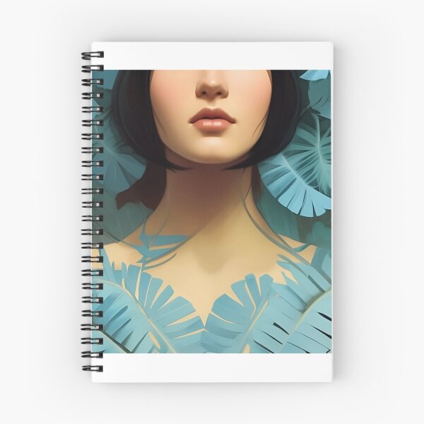 Item preview, portrait of a woman illustration designed and sold by JuliVogel.