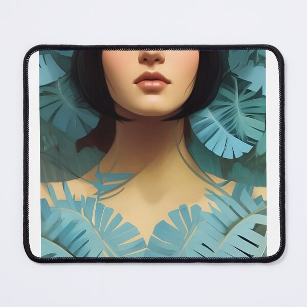 Item preview, portrait of a woman illustration designed and sold by JuliVogel.