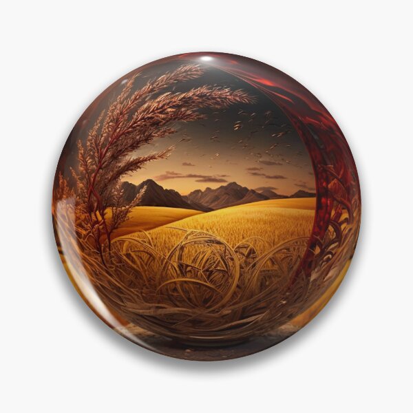 Item preview, Fantasy Landscape Art, Orange Dream designed and sold by Fantasy Masterpiece.