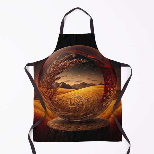 Item preview, Fantasy Landscape Art, Orange Dream designed and sold by Fantasy Masterpiece.