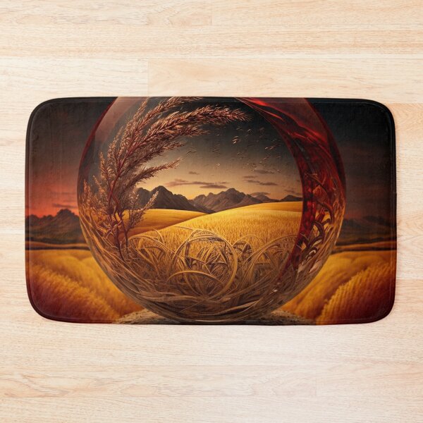 Item preview, Fantasy Landscape Art, Orange Dream designed and sold by Fantasy Masterpiece.