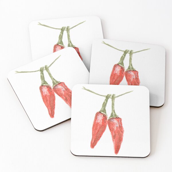 Item preview, Watercolor hot peppers designed and sold by Arno's Creative Corner.