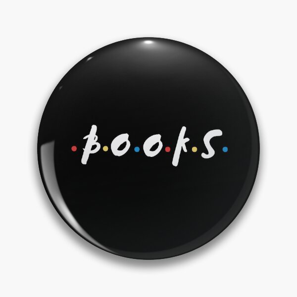 Item preview, BOOKS Friends-themed designed and sold by SpringBreezeDes.