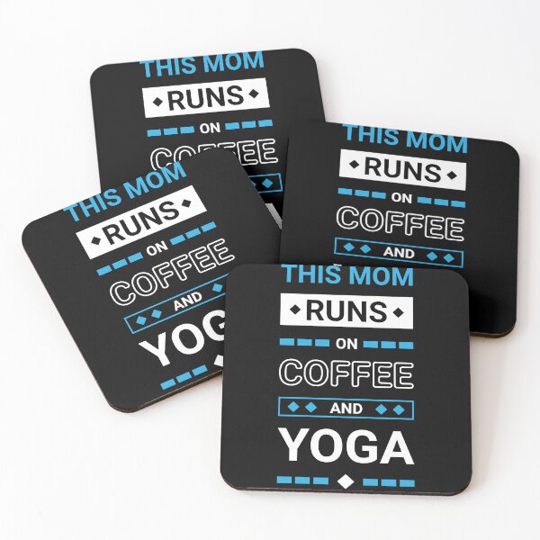 Item preview, This mom runs on coffee and yoga designed and sold by Best-Designers.