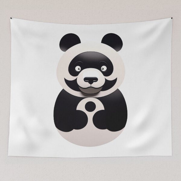Item preview, Papercut panda digital art designed and sold by fr4nk87.
