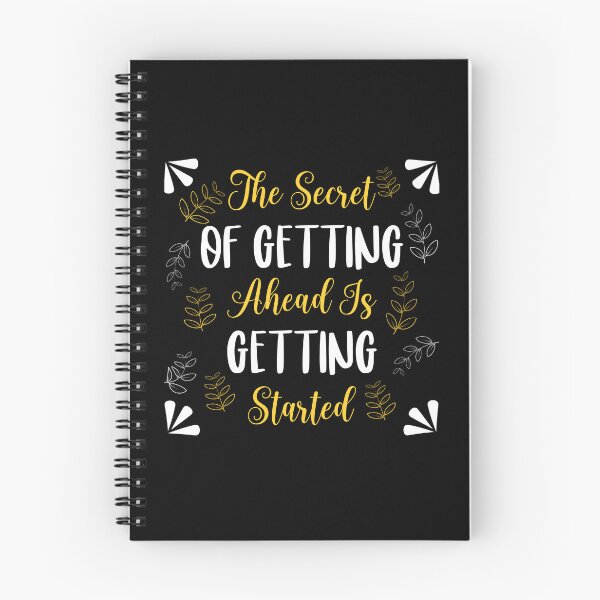 Item preview, The secret of getting ahead is getting started designed and sold by Best-Designers.