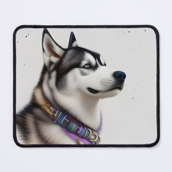 Item preview, Husky, watercolour, Ai Generated Art designed and sold by ACC .
