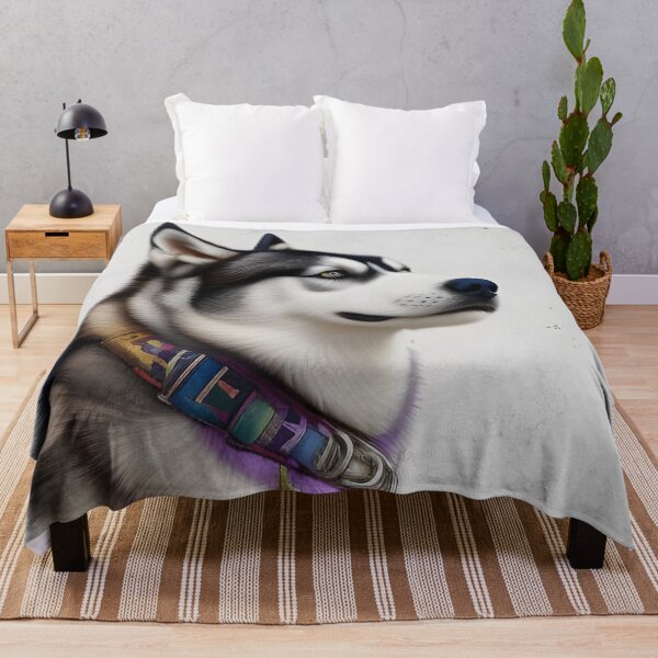 Item preview, Husky, watercolour, Ai Generated Art  designed and sold by ACC .