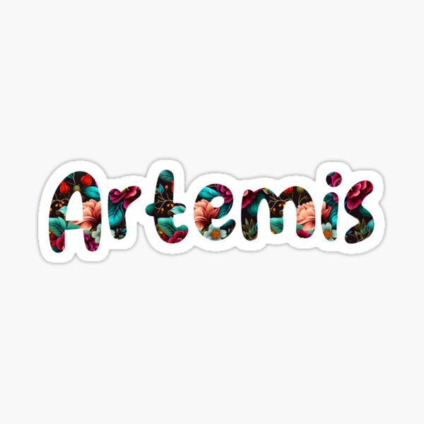 artemis Sticker by Mirksaz-designs