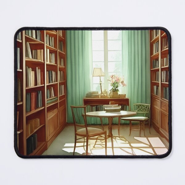 Item preview, Cozy library at home designed and sold by Girly-Universe.