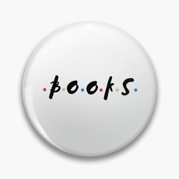 Item preview, BOOKS Friends-themed designed and sold by SpringBreezeDes.