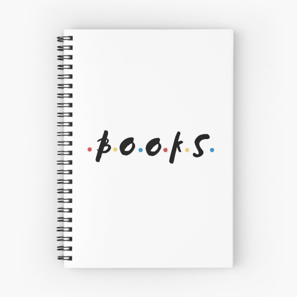 Item preview, BOOKS Friends-themed designed and sold by SpringBreezeDes.