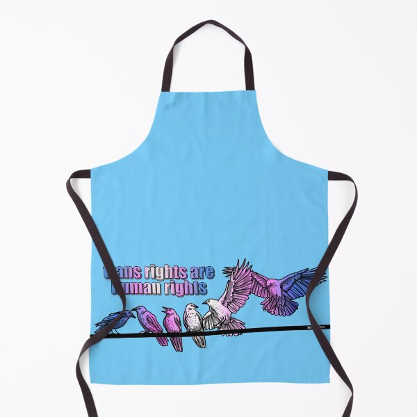Item preview, Trans Rights are Human Rights Crows 2023 designed and sold by Art by Veya.