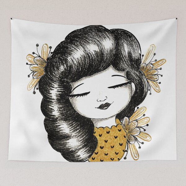 Item preview, Black and Gold Drawing 2 designed and sold by fanny offre.