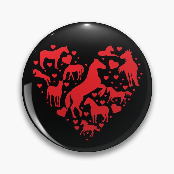 Artikelvorschau, Love Horses Horse Equestrian Horse Heart Horse Valentine Gear entworfen und verkauft von DynamicDesign.