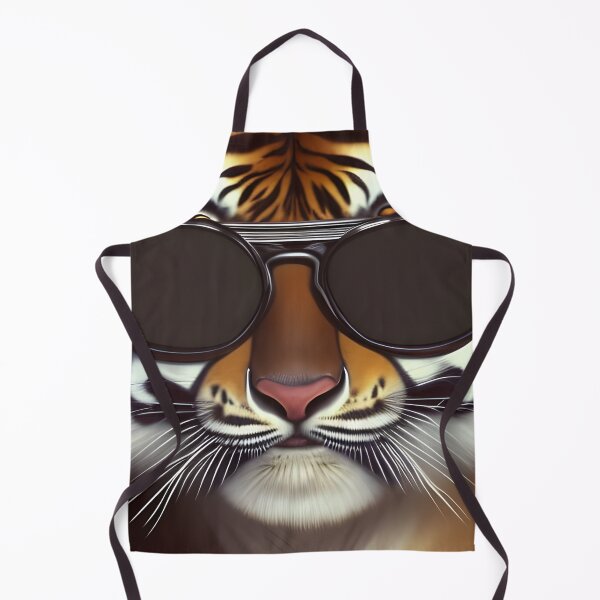 Item preview, Tiger wearing sunglasses designed and sold by Planetporridge.