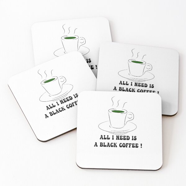 Item preview, All I need is a black coffee designed and sold by Laurentlartiste.