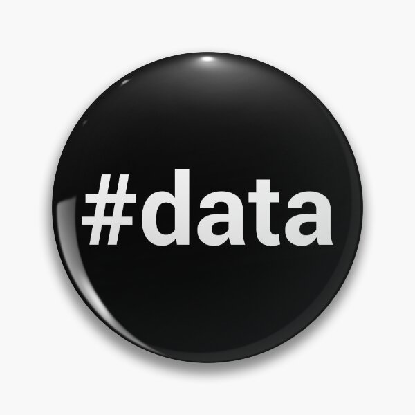 Item preview, Data hashtag designed and sold by typographyco.