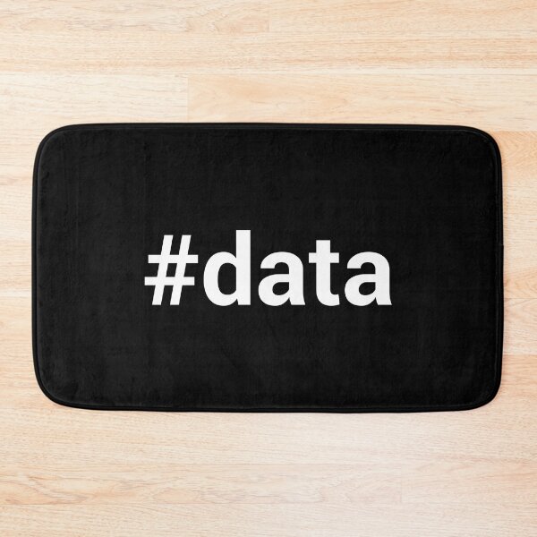 Item preview, Data hashtag designed and sold by typographyco.