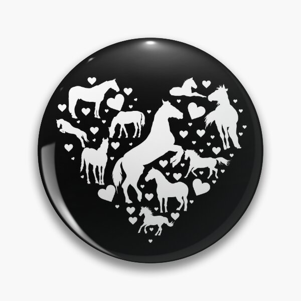 Artikelvorschau, Love Horses Horse Equestrian Horse Heart Horse Valentine Gear entworfen und verkauft von DynamicDesign.