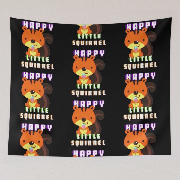 Item preview, Happy little squirrel designed and sold by kobe811.