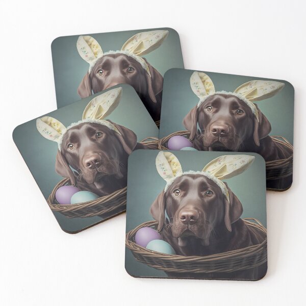 Item preview, Easter Chocolate Labrador designed and sold by VisionaryLab.