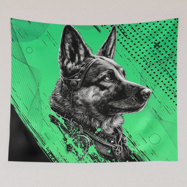 Item preview, cyber shepherd designed and sold by RAWWR.