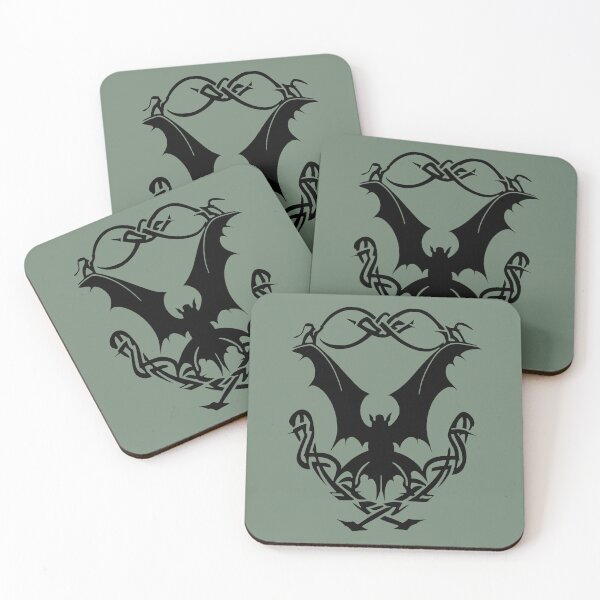 Item preview, Gothic bats (#03) designed and sold by SolidEarthArt.