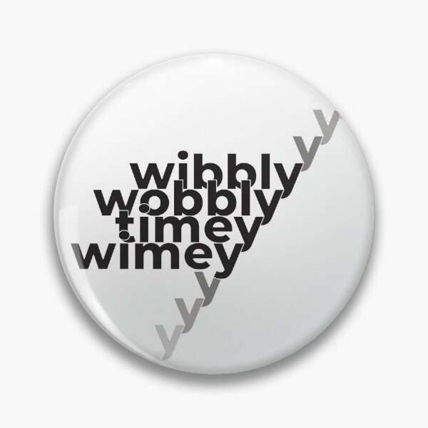 Item preview, wobbly wobbly timey wimey designed and sold by hellorocket.