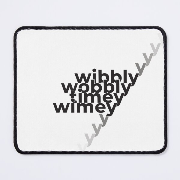 Item preview, wobbly wobbly timey wimey designed and sold by hellorocket.
