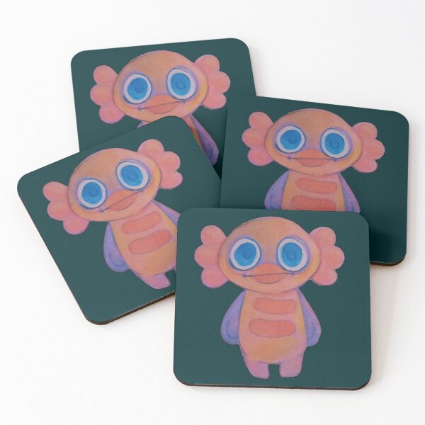 Item preview, Doodle Bud Axolotl designed and sold by AmeUmiShop.