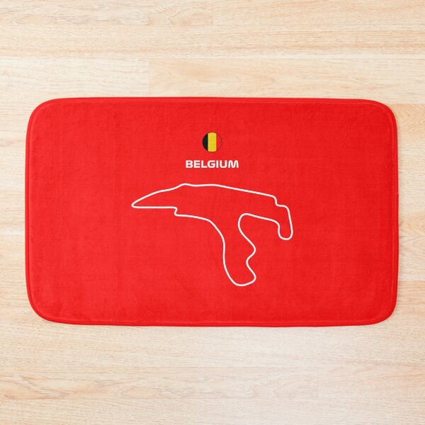 Item preview, Belgium Grand Prix Track Map designed and sold by ed-designs.