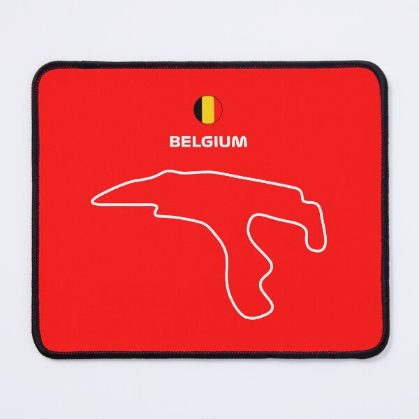 Item preview, Belgium Grand Prix Track Map designed and sold by ed-designs.