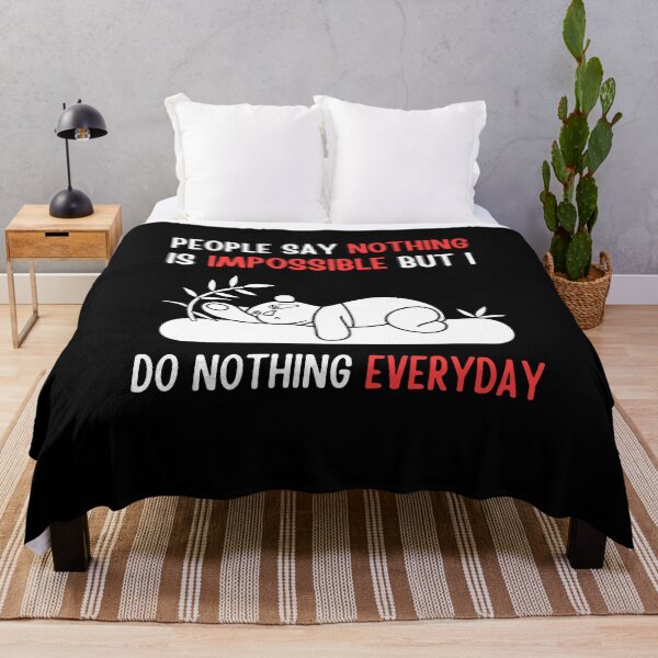 Item preview, Challenge Accepted: Embrace the Power of Doing Nothing designed and sold by SimpliText.