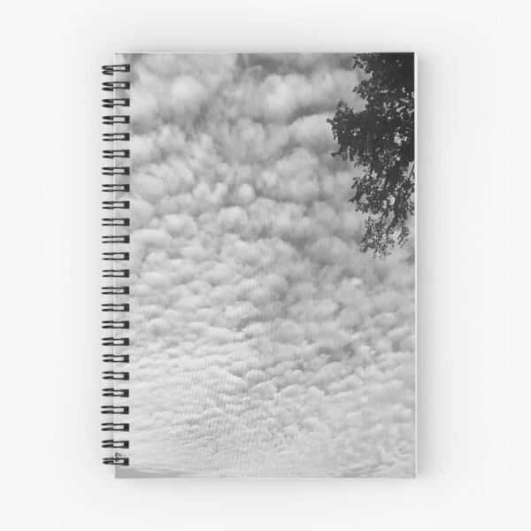 Item preview, Black and White Mackerel Sky - Art designed and sold by jolabrese.