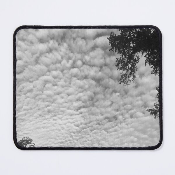Item preview, Black and White Mackerel Sky - Art designed and sold by jolabrese.