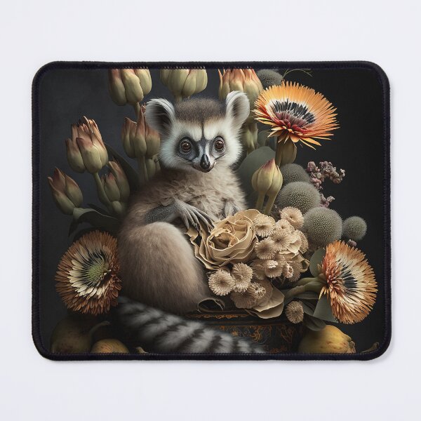 Item preview, Bowl of Blooms: Lemur's Floral Delight designed and sold by SweetbriarTales.